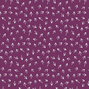 Rough Arrows - Purple - Mini
