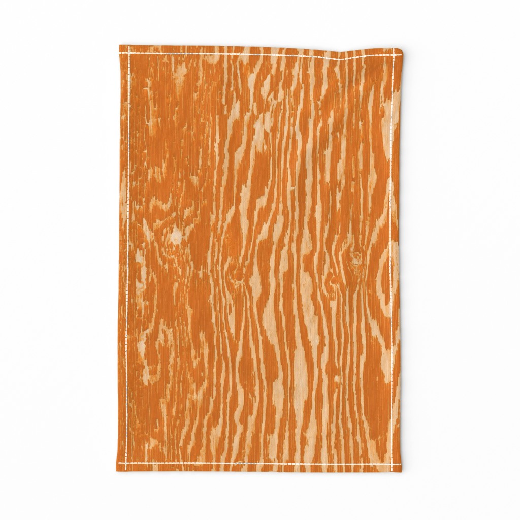 Woodgrain Texture- Sandstone Orange