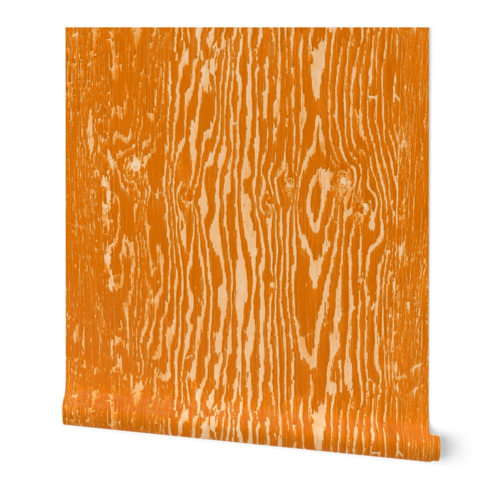 Woodgrain Texture- Sandstone Orange