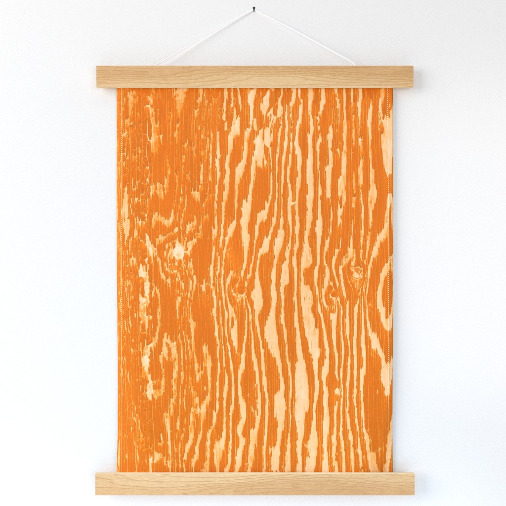 Woodgrain Texture- Sandstone Orange