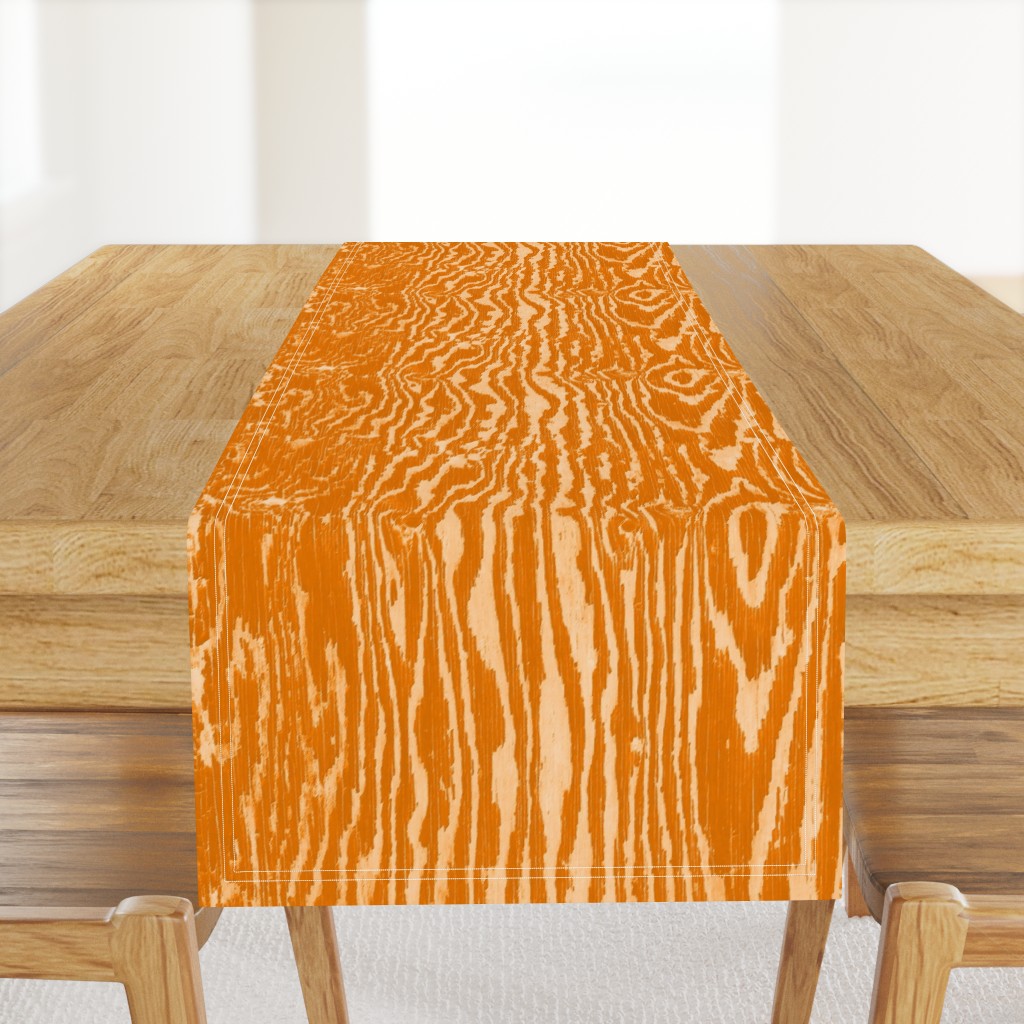 Woodgrain Texture- Sandstone Orange