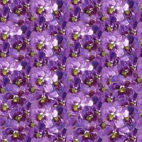 Vintage pansy collage (large)