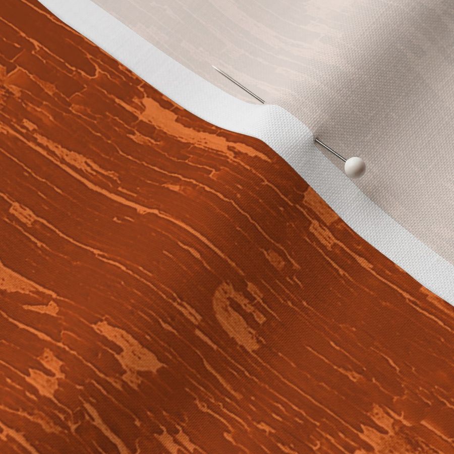 Woodgrain Texture- Terracotta Burnt Orange