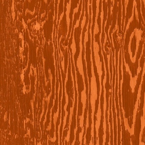 Woodgrain Texture- Terracotta Burnt Orange