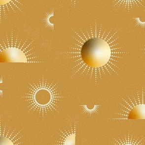 Solaris- Sun Always Shines- Mustard Yellow- Large Scale