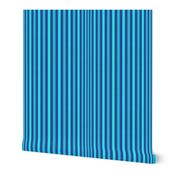 AWK12 - Variable Width Tricolor Stripes in Aqua and Blue