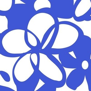 Bright Blue Graphic Flowers-03-05