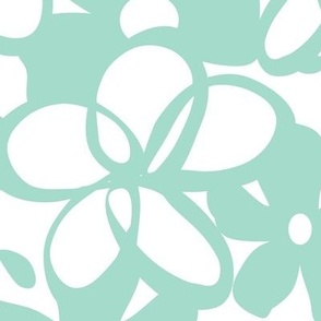 Mint Green Graphic Flowers-04-05