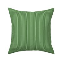 AWK6 -  Narrow Tricolor Stripes in Varied Widths - Rustic Green Medley