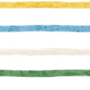 Watercolor Stripes 8x8
