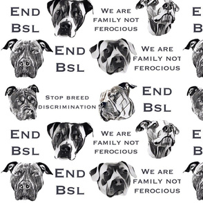 END BSL - Pit Bull - Breed Specific Legislation