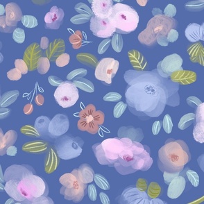Floral Panorama | Blue
