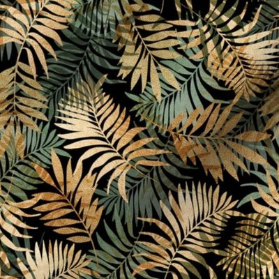 Tropical shimmer, leaves, 