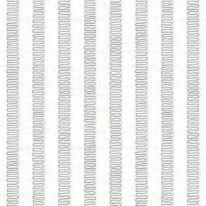 contour line striping white and gray