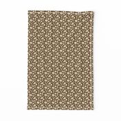 Floral Bitty Retro Brown