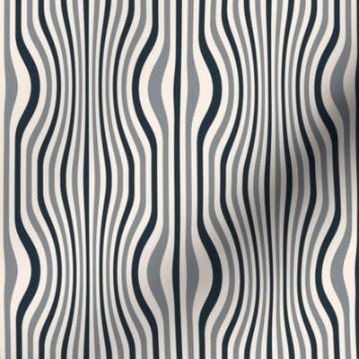 AWK7 -  Sexy Stripes in Grey Monochrome