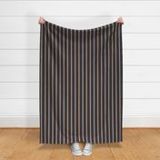 Midnight Apricot Stripe Dark