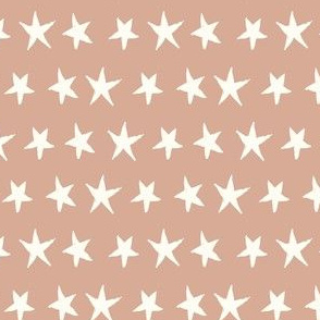 Star Light - Star Stripes - Blush Pink - ditsy Small sized print 