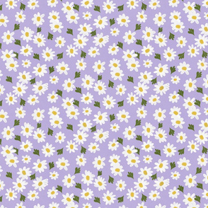 Strawberry Patch- co ordinate lavender tiny blossom