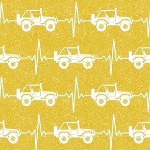 Yellow Jeep Heartbeat