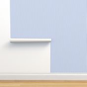 Sky blue and white quarter inch stripes - vertical