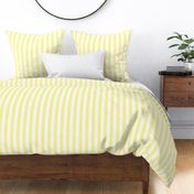 Yellow and white one inch stripe - vertical