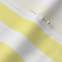 Yellow and white one inch stripe - vertical