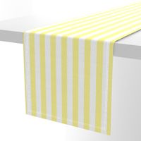 Yellow and white one inch stripe - vertical