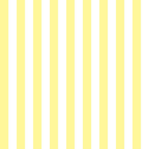 Yellow and white one inch stripe - vertical