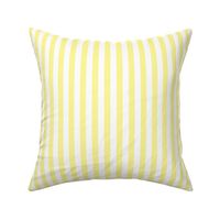 Yellow and white half inch stripe - vertical