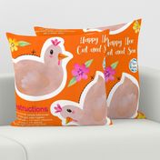 Happy Hen Easy Cut and Sew Stuffie
