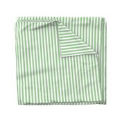 Green and white half inch stripe - vertical