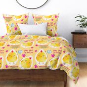 Little Yellow Chick Peep Easy Cut and Sew Stuffie