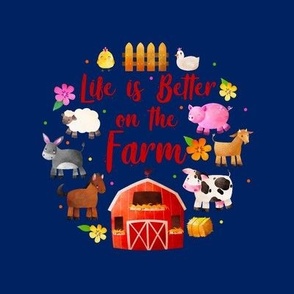Farm Animal Stencils, Farm Wall Mural Kit