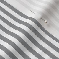 Ultimate gray and white quarter inch stripe - vertical