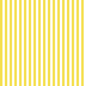 Illuminating yellow and white half inch stripe - vertical