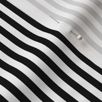 Black and white quarter inch stripes - vertical