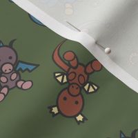 Dragon Stuffies in the Forest | Eva's Dragons