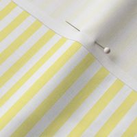 Yellow and white quarter inch stripes - horizontal