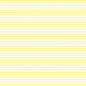 Yellow and white quarter inch stripes - horizontal