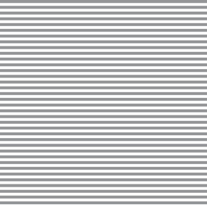 Ultimate gray and white quarter inch stripes - horizontal