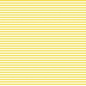 Illuminating yellow and white quarter inch stripes - horizontal