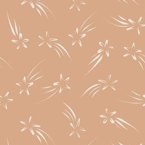 Shooting stars - Star - blush pink