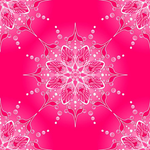 Hot Pink Mandala