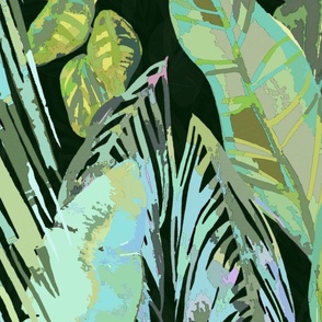 Tobago Tropical print