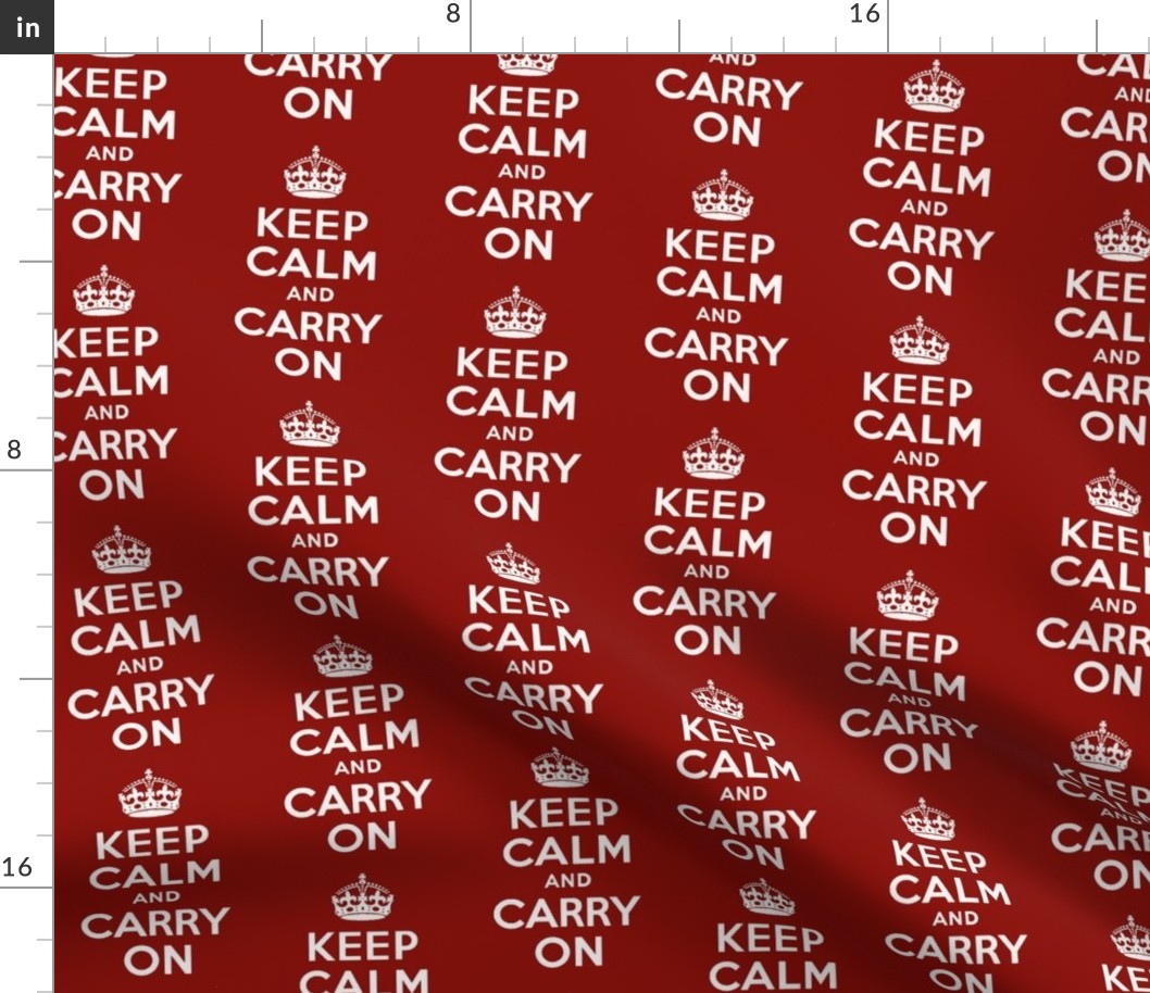 Keep Calm & Carry On Larger-ch