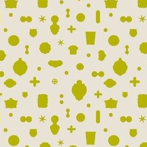 Tutto Pop - olive/cream