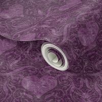 Purple Heart Damask