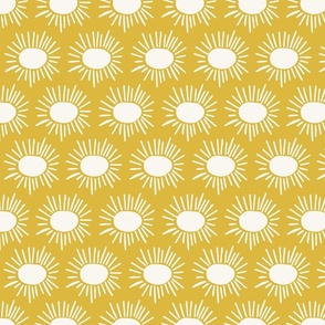 Bursting Sun | Lg Golden Ochre