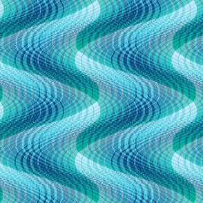 Extremely Wavy Plaid, Water